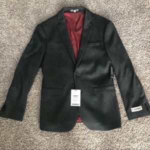 Express Charcoal Gray Suit Jacket